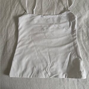 Aritzia Contour Tank Top Bright White